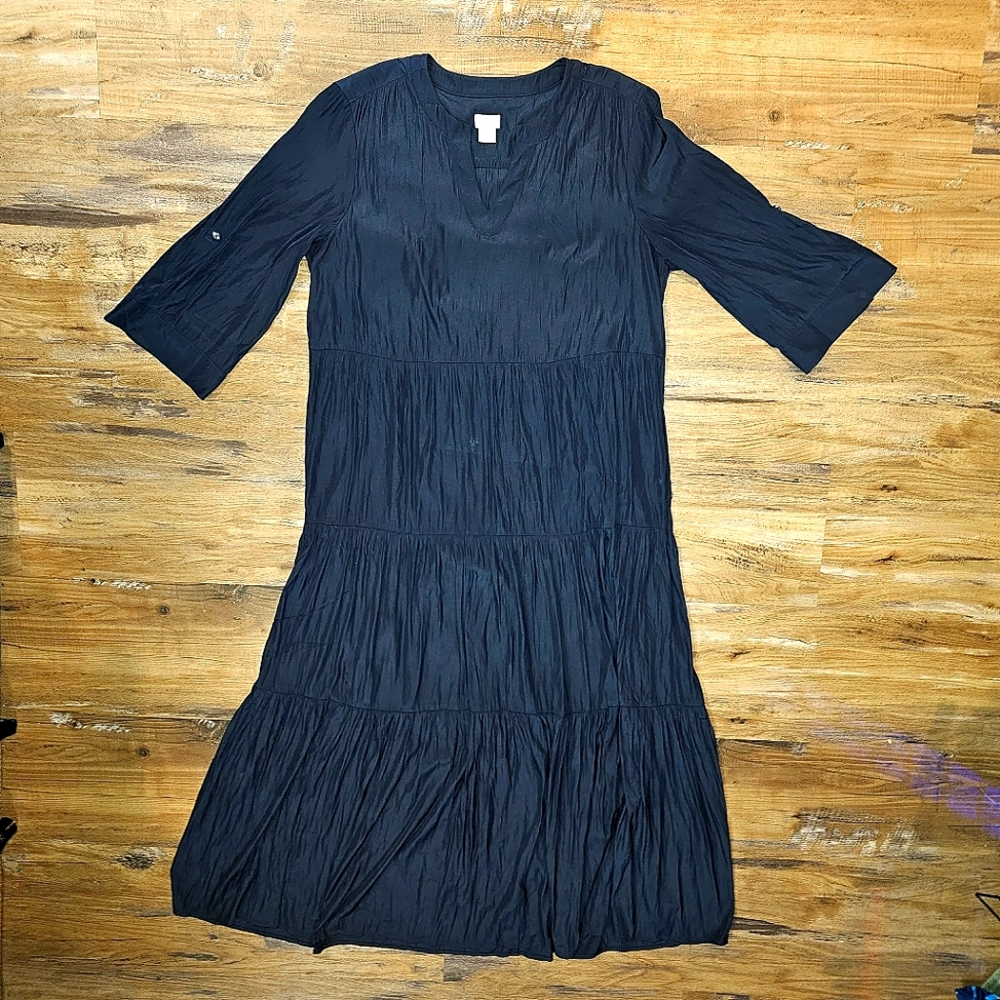 Chico's Navy Blue Maxi Dress